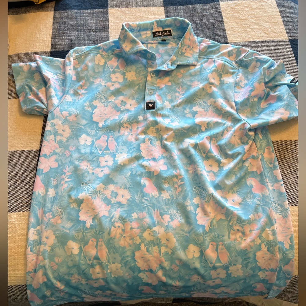 Bad birdie golf polo